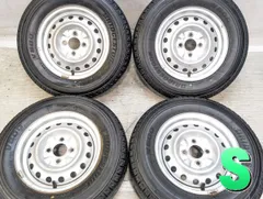 165R13 6PR
ブリヂストン V600
日産純正
13x5.0 100-4穴
中古タイヤ サマータイヤ ホイールセット 4本セット
s13260614011のサムネイル