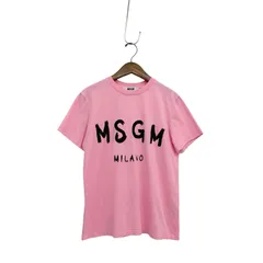@MSGM エムエスジーエム 半袖ロゴ Tシャツ ピンク S 2642MDM160 195298-12 ◆のサムネイル