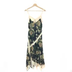 BCBG MAXAZRIA ビーシービージーマックスアズリア キャミドレスワンピース サイズ:0 花柄    ブラック/ベージュ レディース / 240001211955のサムネイル