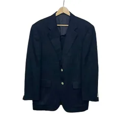 Aquascutum(アクアスキュータム) ジャケット サイズ92A5 メンズ美品  - ネイビー 長袖/肩パッド/ネーム刺繍/春/秋のサムネイル