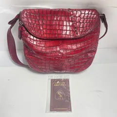 GRES PARIS ショルダーバッグ レッド JRA クロコダイル  Mのサムネイル