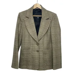 PATRIZIA PEPE(パトリツィアペペ) ジャケット サイズ42 M レディース美品  - グレーベージュ×カーキ×黒 長袖/チェック柄/オールシーズンのサムネイル