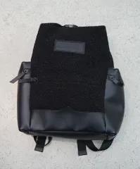 正規 HUNTER ハンター (U)ORIG SHERPA TOPCLIP BACKPACK ボア レザー リュック バックパック 鞄 ubb1112spa 黒 本物 4226Q★2のサムネイル