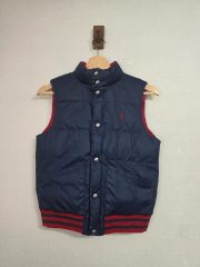 Polo Ralph Lauren フード付きダウンベスト ブラック S - メルカリ