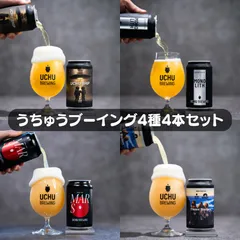 【うちゅうブルーイング】4種4本セット　宇宙ビール　クラフトビールのサムネイル