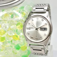 ま*ぷ様 セイコー腕時計 SEIKO5 自動巻き 7S26-0060 シルバー文 - メルカリ