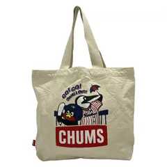 CHUMS(チャムス) トートバッグ - アイボリー×レッド×マルチのサムネイル