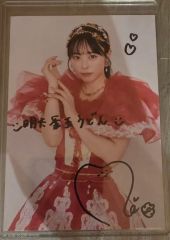 LOVE イコラブ 佐々木舞香 生写真 とくべチュして 歌唱衣装 直筆