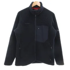 マムート MAMMUT MIRACLES Jacket アウトドアフリースジャケット L 紺 ネイビー スタンドカラー 1014-00120 /ML ■ECF006のサムネイル