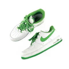 NIKE　ナイキ　2022　DH7561-105　AIR　FORCE　1　LOW　07　エアフォースワン07　スニーカー　26.5cm　WHITE/GREENのサムネイル