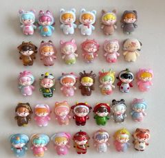 テディベア いちごミルク バンビ ぬいぐるみ 玩具 レトロ ミニチュア
