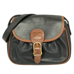 CELINE(セリーヌ) ショルダーバッグ - 黒×ブラウン レザーのサムネイル
