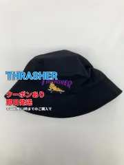 THRASHER スラッシャー バケットハット ブラック メンズ レディースのサムネイル