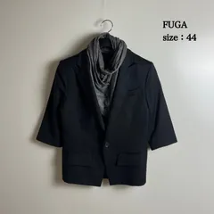 FUGA y2k archive snood docking 1B jacket 44 S フーガ スヌード ドッキング テーラードジャケット 脱着可能 平成 お兄系 キレイめのサムネイル