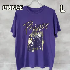 プリンス PRINCE ツアーTシャツ パープル バンドT Lサイズ相当 半袖【オ495】のサムネイル