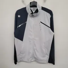 110/XXL ウィルソン トレーナー ジップアップ ジャージ (春 夏)のサムネイル