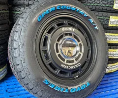 【新品4本】 200系 ハイエース レジアスエース 16インチ / NewTon ニュ−トン TOYO OPENCOUNTRY AT3 215/65R16 ホワイトレターのサムネイル