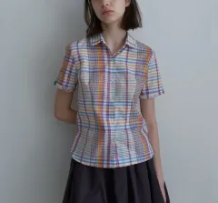 NOCONTENT CHECK ハーフ シャツのサムネイル
