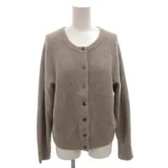 サロン SALON 25AW フォックスカシミヤ混 前後2WAYカーディガン ニット F グレー /FFのサムネイル