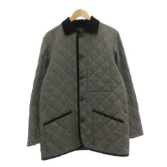 マッキントッシュフィロソフィー MACKINTOSH PHILOSOPHY 美品 パテッド キルティングジャケット ブルゾン 中綿 襟付き 40 グレー /MGのサムネイル