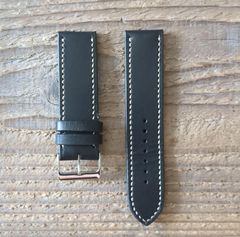 ☆ ビンテージ Vintage 20mm 革 ベルト Italy製 黒 ☆ - メルカリ