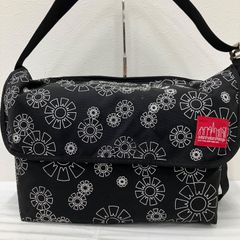 極美品✨ マンハッタンポーテージ ショルダーバッグ フラワー 花柄 総 