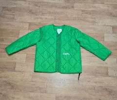 コスミック ライフ リン マ quilts ジャケット 軽量 ダウン グリーン メンズ 出品のサムネイル