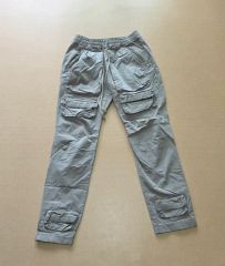 goa カーゴ y2k メンズ カーキ ワークパンツ ミリタリー リネン 綿