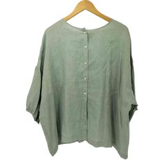 BEARDSLEY ビアズリー 前結びチュニックブラウス リネン混 F - メルカリ