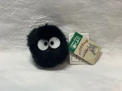 タグ付き 魔女の宅急便 トトロのさんぽ 真っ黒くろすけ ぬいぐるみ キーホルダー マスコット ジブリ 宮崎駿 スタジオジブリMy Neighbor Totoro Susuwatari Plush Keychain Studio Ghibli with Tag
