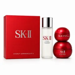 SK-II ピテラ エクスペリエンス キット 2 フェイシャル トリートメント エッセンス 30mL スキンパワー リニュー クリーム 15g アイ プラス ライン フィラー クリーム 5gのサムネイル