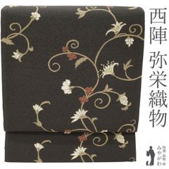 週末限定セール！】506my20◇木屋太 西陣織 今河織物 小花 唐草 袋帯