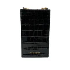 Alexander McQueen(アレキサンダーマックイーン) ショルダーバッグ ブラック レディース【中古】のサムネイル