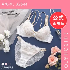 【新品】セントオードリー ティアラ グラマラスフラワーコード 3/4カップ ブラジャー ショーツ セット ABCDEF バックレース St.Audrey tiara(A70-M、A75-M)のサムネイル