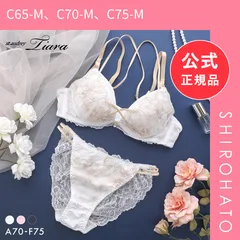 【新品】セントオードリー ティアラ グラマラスフラワーコード 3/4カップ ブラジャー ショーツ セット ABCDEF バックレース St.Audrey tiara(C65-M、C70-M、C75-M)のサムネイル