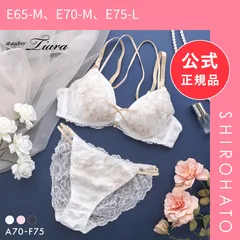 【新品】セントオードリー ティアラ グラマラスフラワーコード 3/4カップ ブラジャー ショーツ セット ABCDEF バックレース St.Audrey tiara(E65-M、E70-M、E75-L)のサムネイル