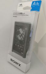 訳あり・未使用品】SONY 純正 ウォークマン シリコンケース 黒 + 保護
