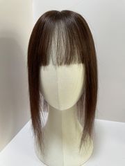 フルウィッグ人毛100%人毛ウィッグ医療ウィッグロングストレート広い