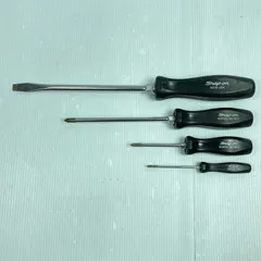 Snap-on スナップオン プラス／マイナス ドライバー 4本セット SDD8/SDDP62/SDDP300/SDDP31 ブラック 2026年最新】snap-on sddpの人気アイテム - メルカリ