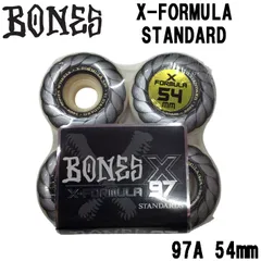 スケートボード ウィール BONES WHEEL X-FORMULA STANDARD ボーンズ ウィール 54mm 97A [9] スケボー 4個セット エックスフォーミュラーのサムネイル