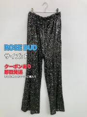 ROSE BUD ローズバッド パンツ F ブラック レディースのサムネイル