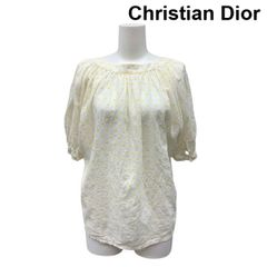 Diorクリスチャンディオール七分袖ブラウス9号 - メルカリ