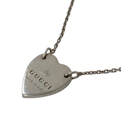 美品✨ グッチ ネックレス ハート インフィニティ ノット シルバー
