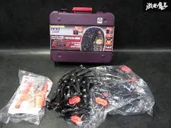 【新品!即発送】ECOMESH T-LOCKⅡゴム製チェーン ET06 13インチ~14インチ対応 非金属タイヤチェーン 145/80R13 155/70R13 165/55R14のサムネイル