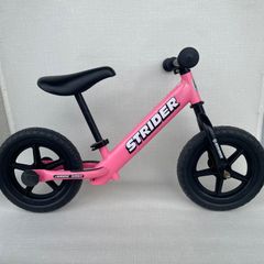 美品】STRIDER ストライダー ピンク キッズ用バランスバイク - メルカリ