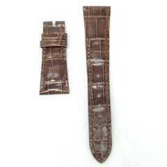 未使用】ロレックス 純正 20mm クロコダイルレザーベルト 茶色