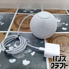 ◆【中古品】アップル　Apple A2374　Home　Pod 　mini スマートスピーカー ホワイトのサムネイル