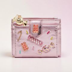 Betsey Johnson 財布 カードケース ピンク - メルカリ
