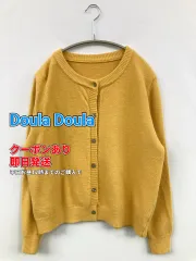 Doula Doula ドゥーラドゥーラ カーディガン/ボレロ イエロー ミドル丈 長袖 無地 レディースのサムネイル
