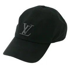 ルイ・ヴィトン LOUIS VUITTONキャップ･オンリー LV ブラック 帽子 M7633Lのサムネイル
